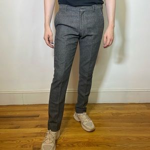 TOPMAN Wool Blend Trouser